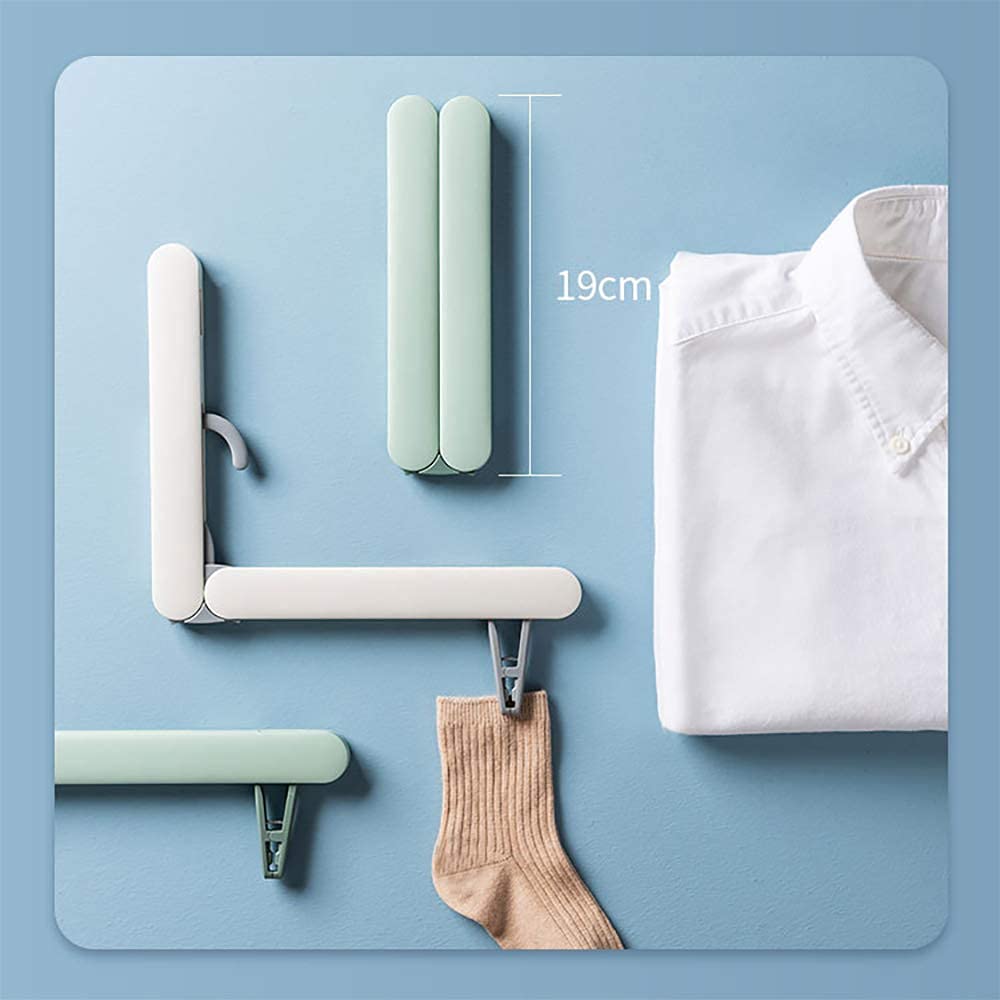 3Go 30Go Portable Folding Travel Hangers (4 Pcs) | Lightweight Clothes Hangers For Travel, Outdoor, And Home Use | Foldable Clot